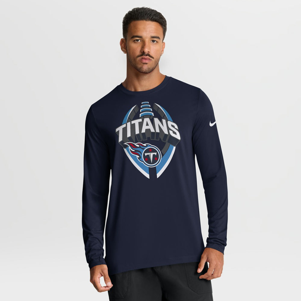Tennessee Titans Primetime Legend Icon Performance Long Sleeve T-Shirt - Navy | Nike outlet