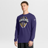 Baltimore Ravens Primetime Legend Icon Performance Long Sleeve T-Shirt - Purple | Nike online
