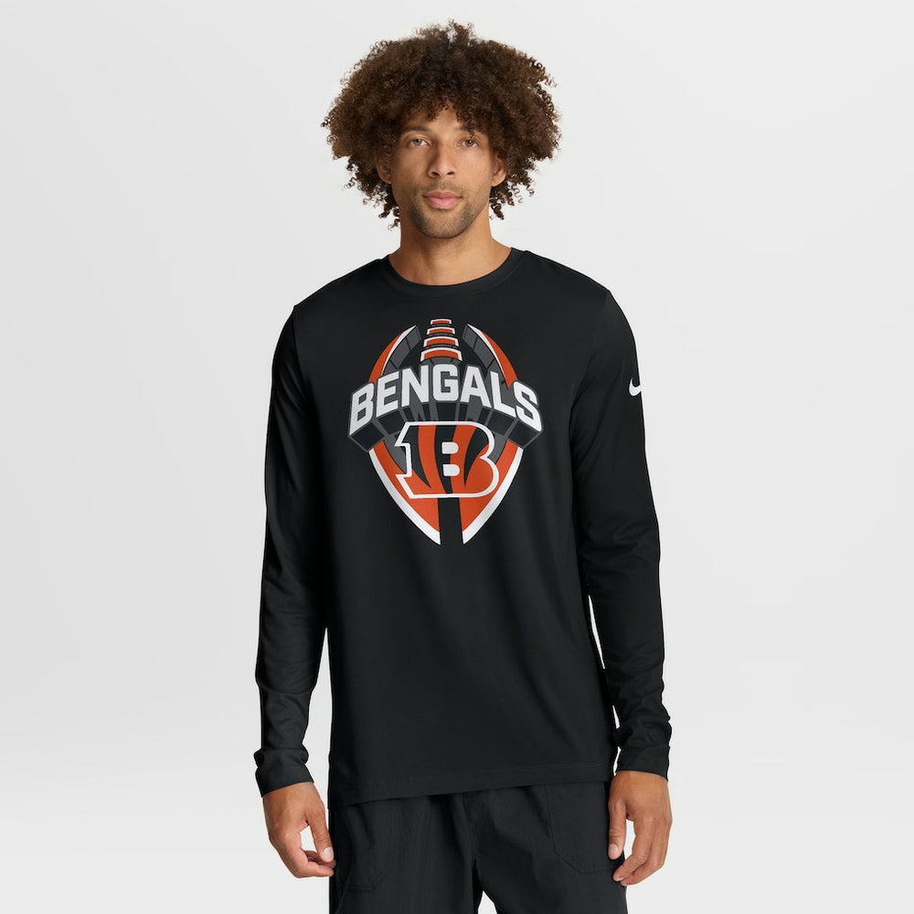 Cincinnati Bengals Primetime Legend Icon Performance Long Sleeve T-Shirt - Black | Nike outlet