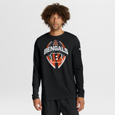 Cincinnati Bengals Primetime Legend Icon Performance Long Sleeve T-Shirt - Black | Nike outlet