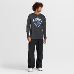 Detroit Lions Primetime Legend Icon Performance Long Sleeve T-Shirt - Anthracite | Nike outlet