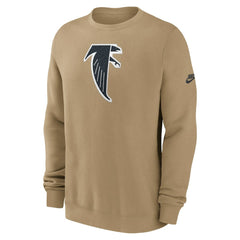 Atlanta Falcons Swing Pass Rewind Club Pullover Sweatshirt - Tan | Nike on sale