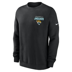 Jacksonville Jaguars Primetime Club Fleece Pullover Sweatshirt - Black | Nike online