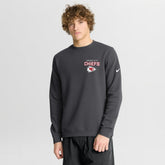 Kansas City Chiefs Primetime Club Fleece Pullover Sweatshirt - Anthracite | Nike cheap
