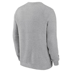 Los Angeles Rams Primetime Club Fleece Pullover Sweatshirt - Heather Gray | Nike cheap