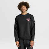 San Francisco 49ers Primetime Club Fleece Pullover Sweatshirt - Black | Nike for sale