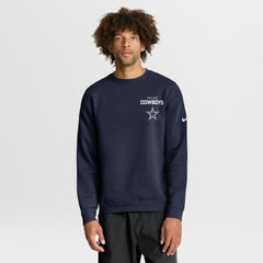 Dallas Cowboys Primetime Club Fleece Pullover Sweatshirt - Navy | Nike online