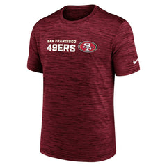 San Francisco 49ers Big & Tall Primetime Reverse Play Velocity Performance T-Shirt - Scarlet | Nike for sale
