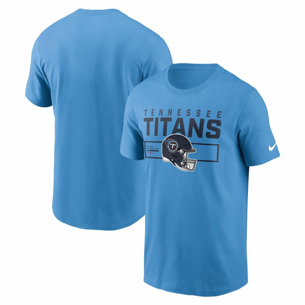 Tennessee Titans Primetime Helmet Essential T-Shirt - Light Blue | Nike discount