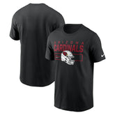 Arizona Cardinals Primetime Helmet Essential T-Shirt - Black | Nike outlet