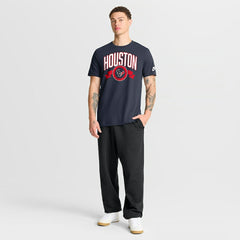 Houston Texans Rewind Front and Back Hit Essential T-Shirt - Navy | Nike on sale