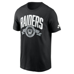 Las Vegas Raiders Rewind Front and Back Hit Essential T-Shirt - Black | Nike outlet