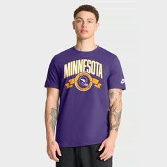 Minnesota Vikings Rewind Front and Back Hit Essential T-Shirt - Purple | Nike for sale