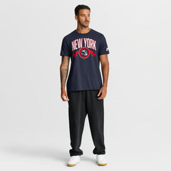 New York Giants Rewind Front and Back Hit Essential T-Shirt - Navy | Nike sale
