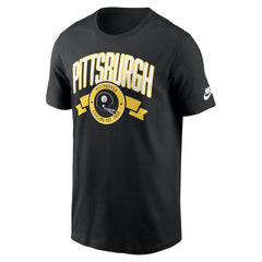Pittsburgh Steelers Rewind Front and Back Hit Essential T-Shirt - Black | Nike outlet
