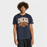 Chicago Bears Rewind Front and Back Hit Essential T-Shirt - Navy | Nike on sale