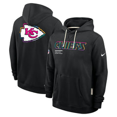 Kansas City Chiefs Tall 2025 NFL Crucial Catch Sideline Standard Issue Dri-FIT Hoodie - Black | Nike sale
