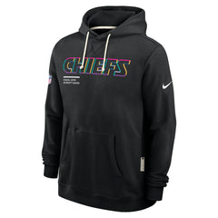 Kansas City Chiefs Tall 2025 NFL Crucial Catch Sideline Standard Issue Dri-FIT Hoodie - Black | Nike sale