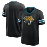 Jacksonville Jaguars Hometown Premium Hashmark V-Neck T-Shirt - Black outlet