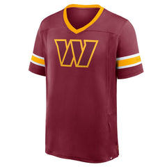 Washington Commanders Hometown Premium Hashmark V-Neck T-Shirt - Burgundy on sale