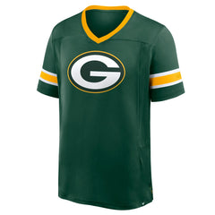 Green Bay Packers Hometown Premium Hashmark V-Neck T-Shirt - Green discount
