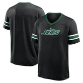 New York Jets Redzone Hashmark V-Neck T-Shirt - Black online