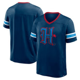 Houston Texans Redzone Hashmark V-Neck T-Shirt - Navy online