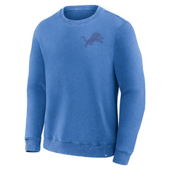 Detroit Lions Deep Route Pullover Sweatshirt - Blue sale