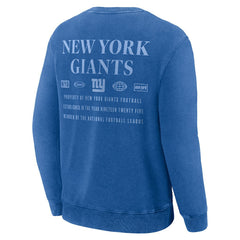 New York Giants Deep Route Pullover Sweatshirt - Royal cheap