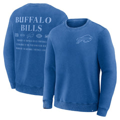 Buffalo Bills Deep Route Pullover Sweatshirt - Royal discount