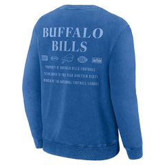 Buffalo Bills Deep Route Pullover Sweatshirt - Royal discount