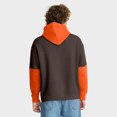 Cleveland Browns Helmet Retro Pullover Hoodie - Brown on sale
