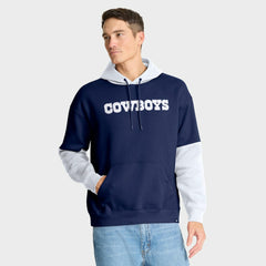 Dallas Cowboys Helmet Retro Pullover Hoodie - Navy online