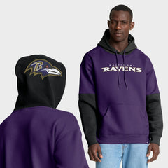 Baltimore Ravens Helmet Pullover Hoodie - Purple for sale