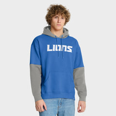 Detroit Lions Helmet Pullover Hoodie - Blue discount
