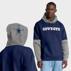 Dallas Cowboys Helmet Pullover Hoodie - Navy online