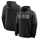 Miami Dolphins Chip Shot Pullover Hoodie - Black on sale
