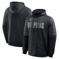 Miami Dolphins Chip Shot Pullover Hoodie - Black on sale
