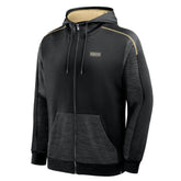 New Orleans Saints Checkdown Pass Full-Zip Hoodie - Black online