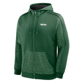 New York Jets Checkdown Pass Full-Zip Hoodie - Green cheap
