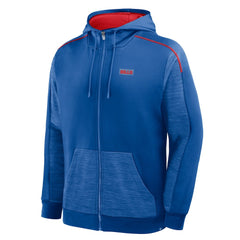 Buffalo Bills Checkdown Pass Full-Zip Hoodie - Royal sale