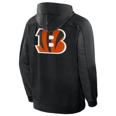 Cincinnati Bengals Checkdown Pass Full-Zip Hoodie - Black discount
