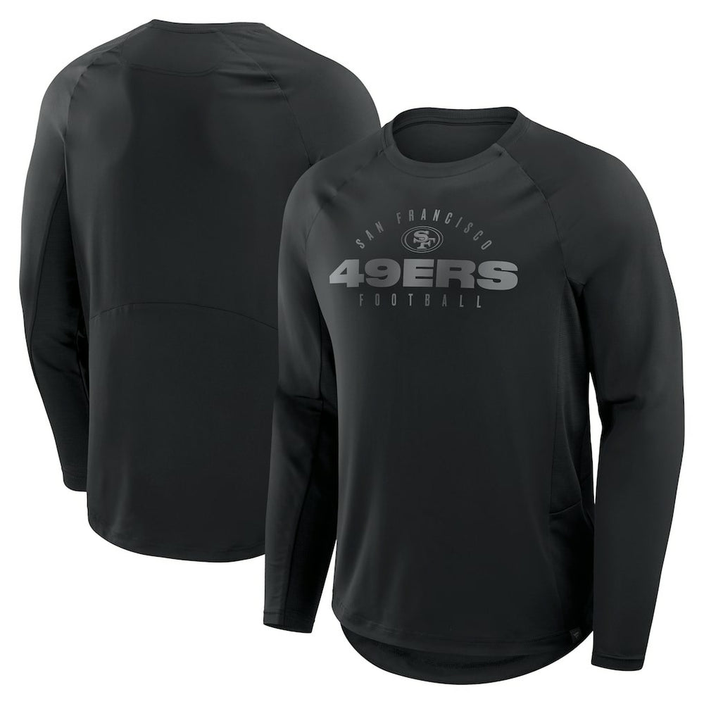 San Francisco 49ers Coverage Scheme Long Sleeve T-Shirt - Black discount