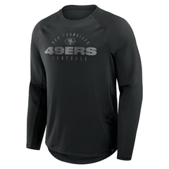 San Francisco 49ers Coverage Scheme Long Sleeve T-Shirt - Black discount