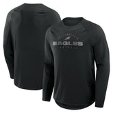 Philadelphia Eagles Coverage Scheme Long Sleeve T-Shirt - Black outlet
