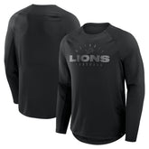 Detroit Lions Coverage Scheme Long Sleeve T-Shirt - Black online