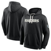 Las Vegas Raiders New Horizons Heritage Pullover Hoodie - Black on sale