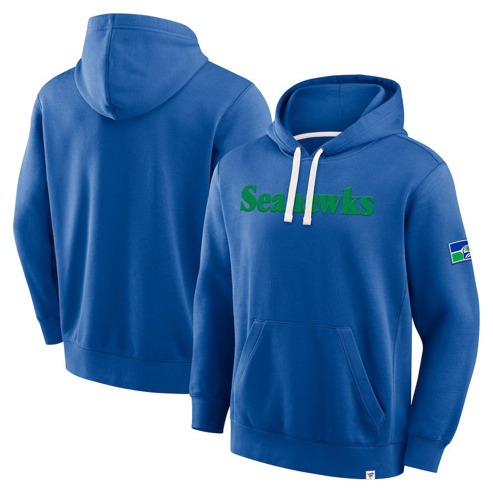 Seattle Seahawks New Horizons Heritage Pullover Hoodie - Royal outlet