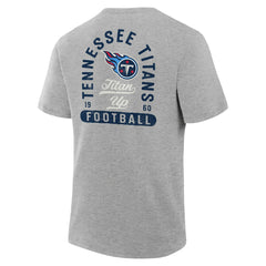 Tennessee Titans Fluid Motion Legacy T-Shirt - Heather Gray discount