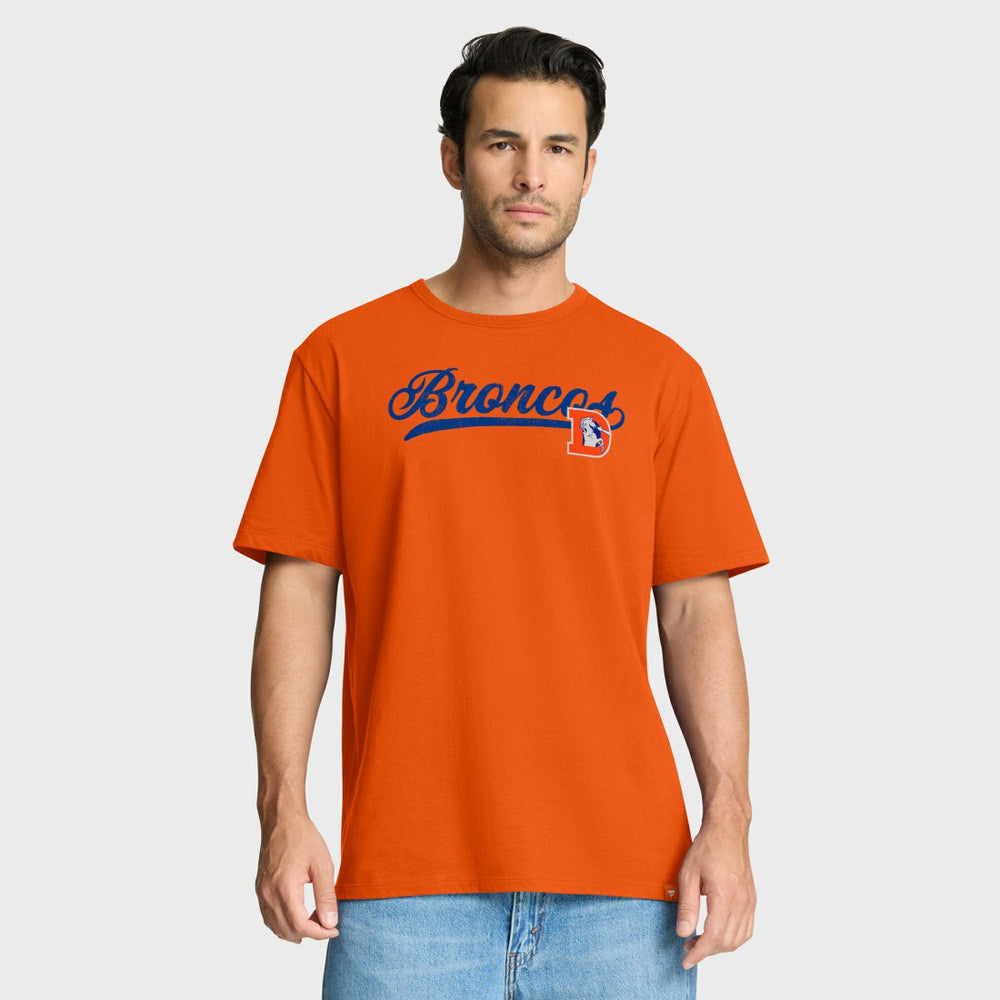 Denver Broncos Fluid Motion Legacy T-Shirt - Orange outlet